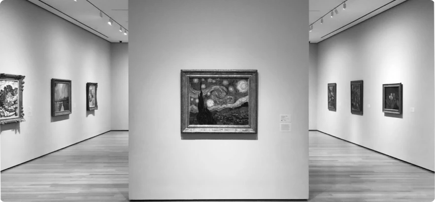 AI photo kiosk gallery output